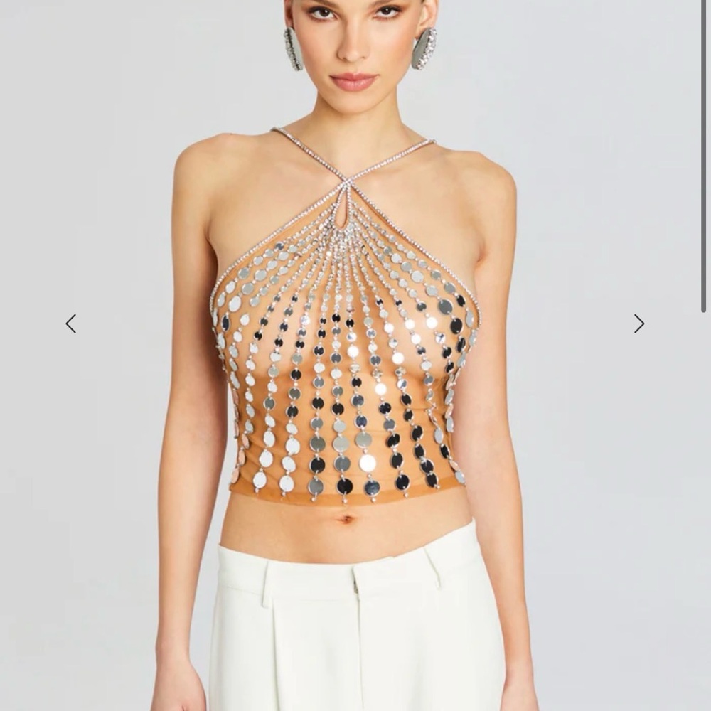 Retrofete SABEL EMBELLISHED TOP